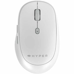 Hyper HyperSpace HS2100GL Mid Size Mouse - Bluetooth - Space Gray - Wireless - 1 x AA Battery Supported