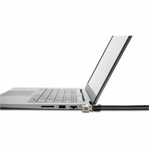 Kensington Slim NanoSaver 2.0 Cable Lock For Notebook - 1.80 m Cable - Master Keyed Lock - Carbon Steel - For Notebook