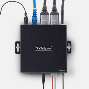 StarTech.com KVM Extender Transmitter - Wired - 4K - 3840 x 2160 Maximum Video Resolution - 1 x Network (RJ-45) - 2 x USB 