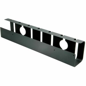Roline Cable Organizer - Black - 2 Piece Pack - Cable Tray - 1.1 m Length
