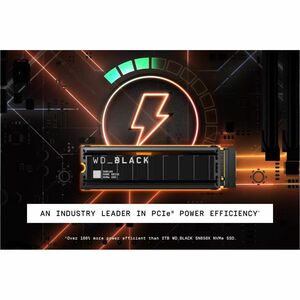 Unità stato solido WD Black SN8100 WDS100T1XHM-00CMT0 - M.2 2280 Interno - 1 TB - PCI Express NVMe (PCI Express NVMe 5.0 x