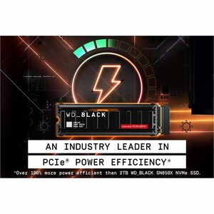 WD Black SN8100 WDS200T1XHM-00CMT0 2 TB Solid State Drive - M.2 2280 Internal - PCI Express NVMe (PCI Express NVMe 5.0 x4)
