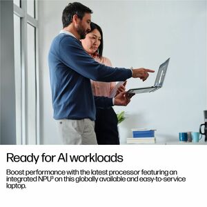 HP EliteBook 6 G1i 14" Touchscreen Notebook - WUXGA - Intel Core Ultra 7 255U - 16 GB - 512 GB SSD - English Keyboard - Pi