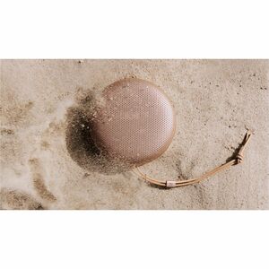 B&O Beosound A1 3rd Gen Portable Bluetooth Speaker System - 60 W RMS - Honey Tone - 54 Hz to 20 kHz - Battery Rechargeable
