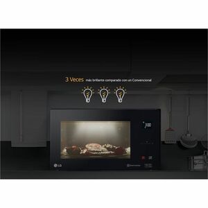 LG NeoChef MS1597DIS Uno solo Horno de microondas - Negro - 42.48L Capacidad - Microondas, Gratinado (Grill) - 1.20kW Micr