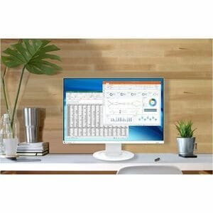 EIZO FlexScan EV2410R-WT 24" Class WUXGA LED Monitor - 16:10 - White - 61.2 cm (24.1") Viewable - In-plane Switching (IPS)