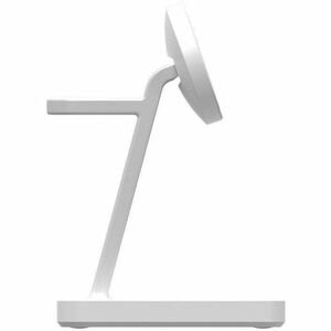 mophie snap+ Induction Charger - White - For Qi2-enabled Device, AirPod, iPhone - Fast Charging, Magnetic, Magnetic Alignm