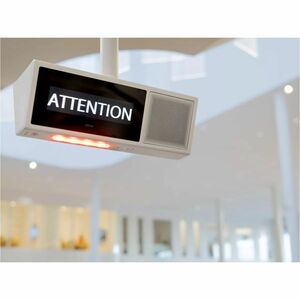 AXIS C1720 IP Speaker - Wall Mountable, Ceiling Mountable, Pole-mountable for Speaker, Public Address System, Indoor, Alar