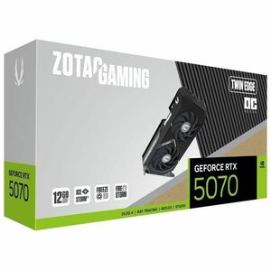 Zotac NVIDIA GeForce RTX 5070 Graphic Card - 12 GB GDDR7 - 7680 x 4320 - 192 bit Bus Width - PCI Express 5.0 x16 - Display