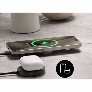 mophie Induktionsladegerät - für Qi-fähiges Gerät, Qi2-fähiges Gerät, iPhone - Magnetisch, Schnellaufladung, MagSafe-Techn