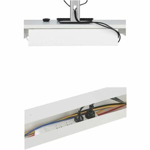 Value Cable Organizer - White - 1 - Cable Cover - Steel