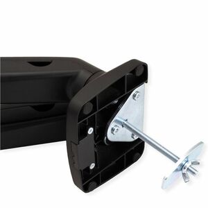 Value Tischhalterung für LCD-Monitor, Gekrümmte Bildschirmanzeige - Schwarz - Höhenverstellbar - 2 Unterstützte(r) Display