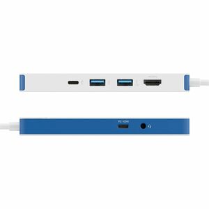Targus HyperDrive Flex HD4102BUGL USB Type C Docking Station for Desktop PC, Hard Drive, Keyboard, Notebook, Tablet PC, Mo