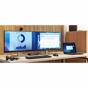 Dell Pro Dock WD25 USB Type C Docking Station for Desktop PC, Notebook - Charging Capability - 130 W - 4 Displays Supporte