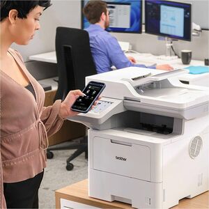 Impresora Láser Multifunción Brother MFC-L6915DW Inalámbrico - Monocromo - Copiadora/Fax/Impresora/Escáner - 52 ppm de imp