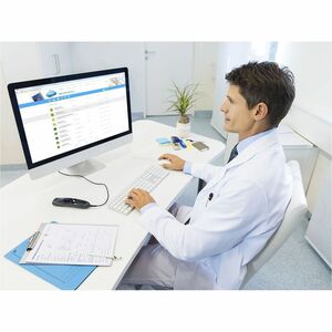 Philips SpeechMike Premium LFH3500 Digital Voice Recorder - [Built-in] Microphone, Speaker, Motion Sensor - Electret Micro