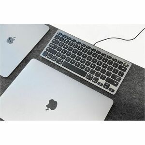 Macally USB C Mac Keyboard - Cable Connectivity - USB Type C Interface - 78 Key(s) - Mac OS - MacBook, iPad, iMac - Mac, P