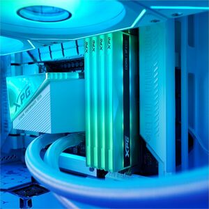 Módulo RAM XPG LANCER NEON RGB AX5U6400C3216G-CLANRSG para Computadora de escritorio - 16GB (1 x 16GB) - RGB - DDR5-6400/P