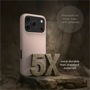 dbramante1928 ApS Roskilde Case for Apple iPhone 17 Pro Smartphone - Pink Sand - Soft-touch - Stain Resistant, Scratch Res