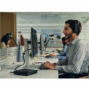 Ordinateur de bureau HP ProDesk 4 G1i - Intel Core Ultra 5 225T - Technologie vPro - 16 Go - 512 Go SSD - Mini PC - Noir -