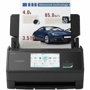 Ricoh ScanSnap iX2500 Large Format ADF/Manual Feed Scanner - 600 dpi Optical - Black - 45 ppm (Mono) - 45 ppm (Color) - Co