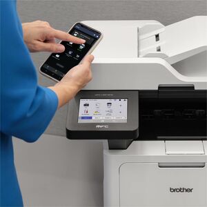 Brother MFCL5915DW Laser Multifunction Printer - Monochrome - 50 ppm Mono Print - 1200 x 1200 dpi Print - Automatic Duplex