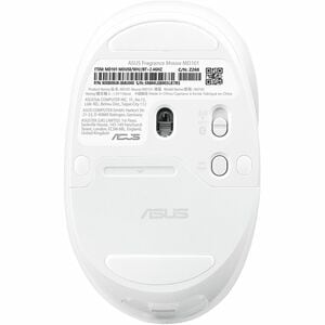 Asus Fragrance MD101 MOUSE/WH/IN Mouse - Bluetooth/Radio Frequency - Optical - White - Wireless - 10 m (393.70") - 2.40 GH