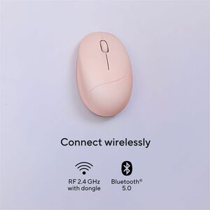 Asus Fragrance MD101 MOUSE/PK/IN Mouse - Bluetooth/Radio Frequency - Optical - Pink - Wireless - 10 m (393.70") - 2.40 GHz