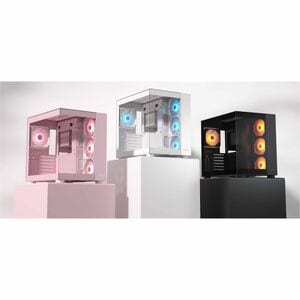 COUGAR CGR-5KA1B-RGB Gabinete para computadora gamer - ATX, Mini ITX, Micro ATX Placa base admitida - Media Torre - Crista