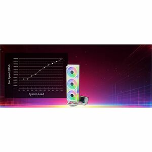 LIQUID COOLER XPG LEVANTE II 360 WHITE