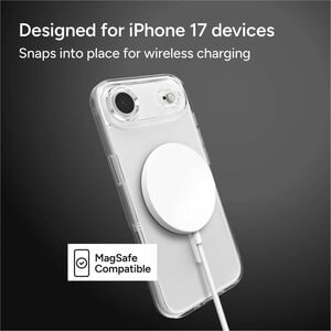 ZAGG Crystal Palace Lite Snap Case for Apple iPhone 17 Air Smartphone - Crystal Clear - Drop Resistant, Yellowing Resistan
