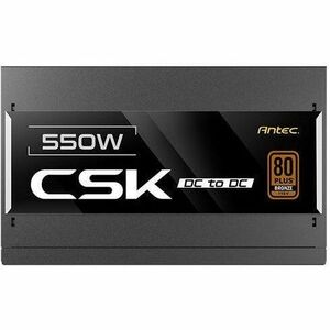 Système d'alimentation Antec X5000A533XC-24 - 550 W - Noir - Interne - 120V, 230 V Entrée - 3.3 V, 5 V, 12 V, -12 V, 5 V S