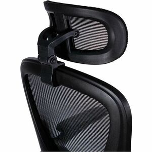 Silla ejecutiva Naceb Alto - Malla Seat - Malla Back - 3+ Base - Negro - Poliuretano, Cloruro de Polivinilo (PVC) - Apoyab
