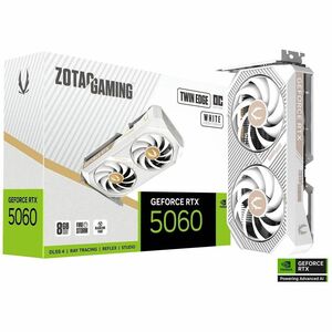 Zotac NVIDIA GeForce RTX 5060 Grafikkarte - 8 GB GDDR7 - 7680 x 4320 - 2,53 GHz Boost-Taktfrequenz - 128 Bit Busbreite - P