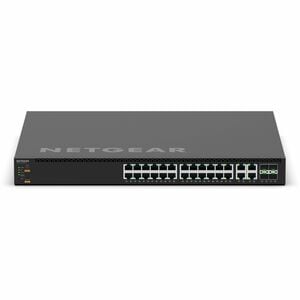 Netgear AV Line M4350 M4350-24M4X4V 28 Ports Manageable Ethernet Switch - Gigabit Ethernet, 2.5 Gigabit Ethernet, 5 Gigabi