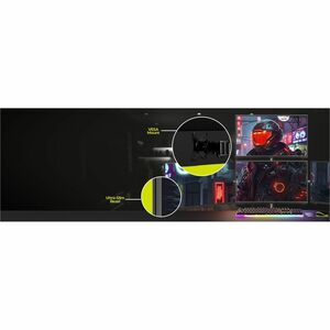 Monitor LED para juegos Yeyian YMF-IPF27-G1 27" (68.6cm) Class Full HD - 16:9 - Negro - 27" (68.6cm) Viewable - IPS rápido