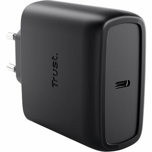Adattatore CA Trust Maxo - 65 W - Adattatore universale - 1 USB Type-C - Per Smartphone, Computer portatile, Tablet PC - E