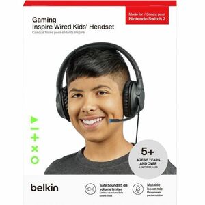 Belkin Inspire Kabel Kopfbügel, Auf den Ohren Stereo Gaming Headset - Binaural - Ohrumschließend - Host-Schnittstelle: Min