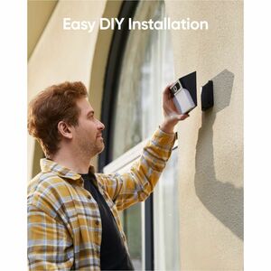 Eufy S120 2K Network Camera - Colour - 7.62 m Infrared/Color Night Vision - 2304 x 1296 - Wi-Fi - Wall Mount - Alexa Suppo