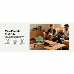 Belkin Charging Case Nintendo Gaming Console - Pistachio Green - Scratch Resistant, Bump Resistant, Drop Resistant, Abrasi
