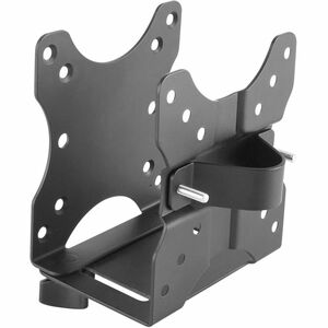 StarTech.com ACCSMNT Mounting Bracket for CPU, Thin Client, Docking Station, USB Hub, Monitor, Mac mini - Black - 5 kg Loa