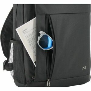 MOBILIS Essential Carrying Case (Backpack) for 35.6 cm (14") to 40.6 cm (16") Notebook - Black - Shoulder Strap, Handle - 