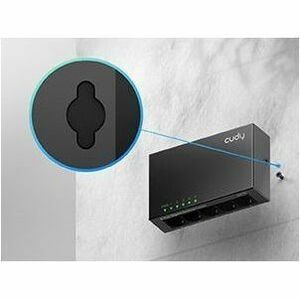 Cudy 5-Port Gigabit Desktop Switch - 5 Ports - Gigabit Ethernet - 10Base-T, 100Base-TX, 1000Base-T - 2 Layer Supported - T