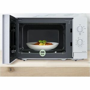 Panasonic NN-SM21QWEPG Single Microwave Oven - White, Brown - 20 L Capacity - Microwave - 5 Power Levels - 800 W Microwave