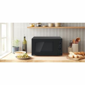 Panasonic NN-SM22QBEPG Single Microwave Oven - Black - 20 L Capacity - Microwave - 5 Power Levels - 800 W Microwave Power 