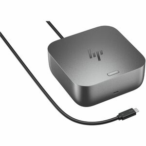 HP G6 Thunderbolt 4 扩展插口 用于 显示器, 笔记本电脑 - 充电功能 - 5 x USB端口 - 3 x USB A 型端口 - USB Type-A - 2 x USB C 型端口 - C型USB - 网络 (RJ-45