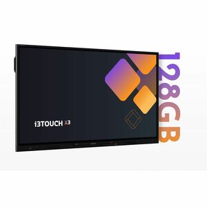 i3CONNECT i3TOUCH X3-98 Collaboration Display - 98" LCD - ARM Cortex A73 + A53 2.28 GHz - 8 GB - Infrared (IrDA) - Touchsc