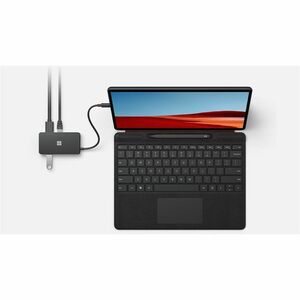 Microsoft USB Type C Docking Station for Notebook, Desktop PC, Display Screen - Charging Capability - Black - 1 Displays S