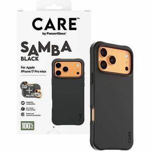 CARE Case for Apple iPhone 17 Smartphone - Black - Wireless Charging Compatible