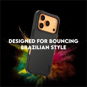 CARE Fashion Case for Apple iPhone 17 Smartphone - Samba Black - Wireless Charging Compatible